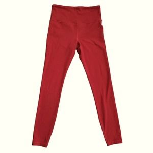 Athleta Ultra High Rise Elation Tight 502359 red Small